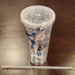 tokidoki New York Yankees acrylic tumbler 24oz